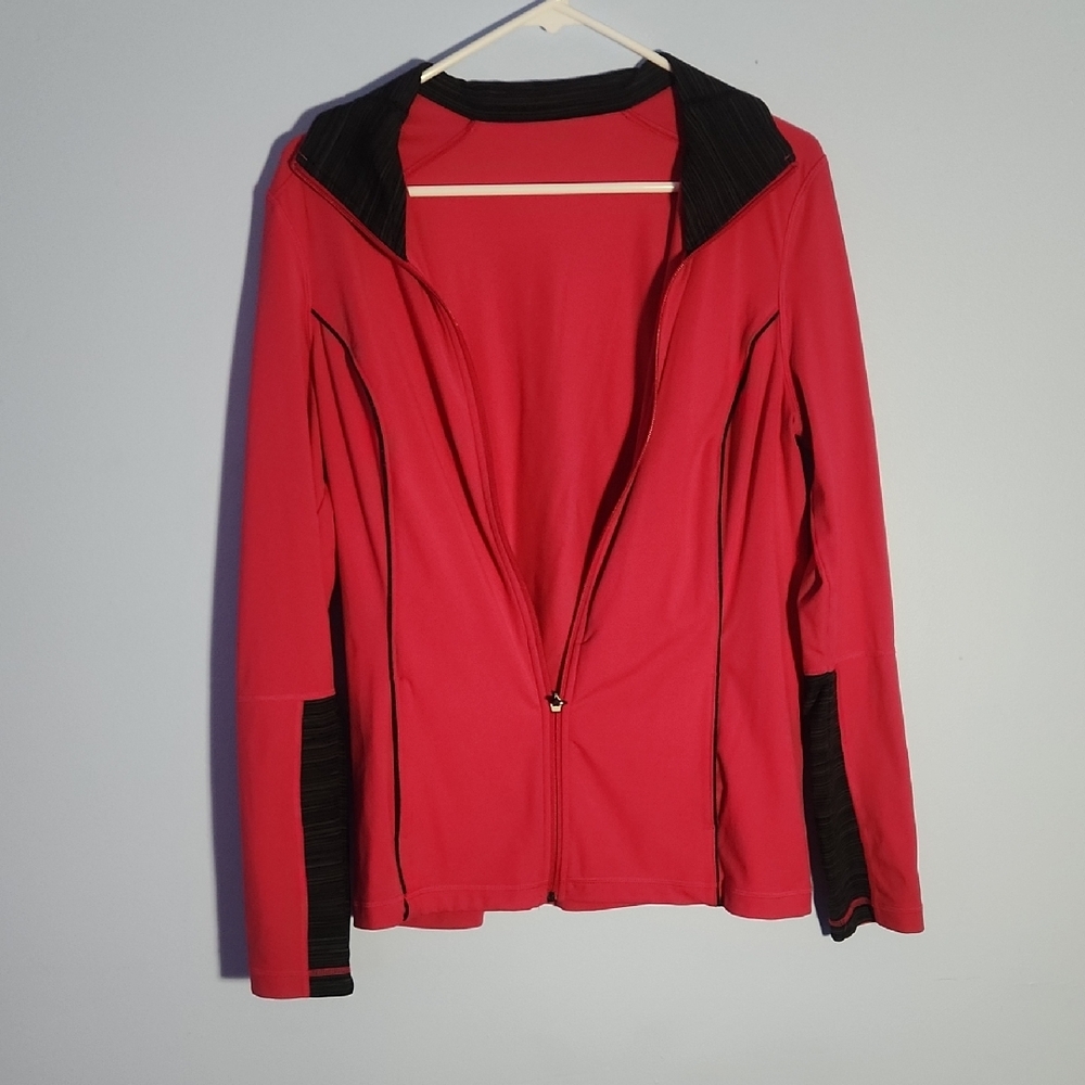 Women's Under Armour Pink and Black Jacket